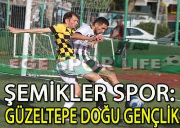 ŞEMİKLERSPOR, 3 PUANI FARKLI SKOR İLE ALDI
