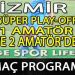 İZMİR SÜPER PLAY- OFF, 1 VE 2 AMATÖR LİGDE HAFTA SONU MAÇ PROGRAMI