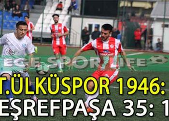 EŞREFPAŞA 35’TEN GOL YAĞMURU