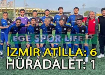 İZMİR ATİLLASPOR, ZİRVE YARIŞINI BIRAKMIYOR