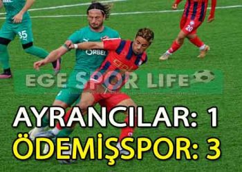 AYRANCILAR, EVİNDE ÖDEMİŞSPOR’A MAĞLUP OLDU