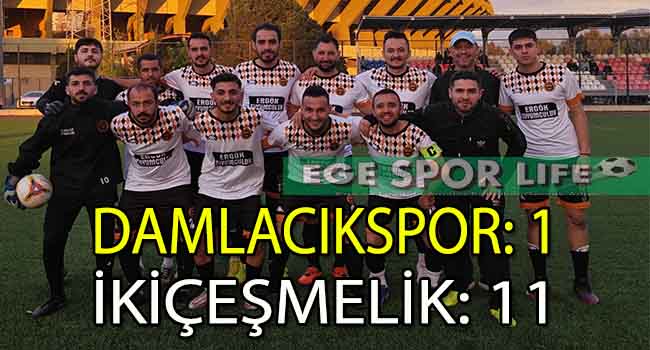 İKİÇEŞMELİKSPOR’DAN BOL GOLLÜ GALİBİYET