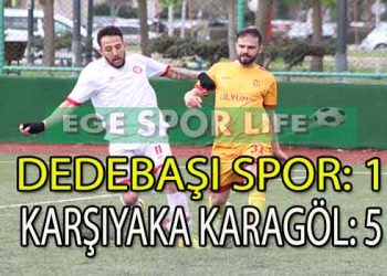 KARŞIYAKA KARAGÖL, DEDEBAŞI ENGELİNİ FARKLI GEÇTİ