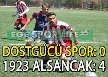 1923 ALSANCAK, İLK GALİBİYETİNİ DOSTGÜCÜ KARŞISINDA ALDI