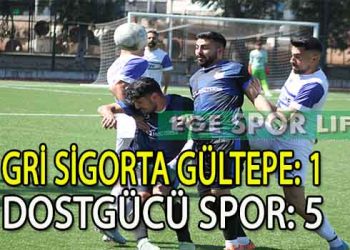 DOSTGÜCÜ, GÜLTEPE’Yİ LİDERLİKTEN ETTİ