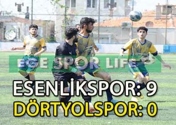 ESENLİKSPOR, DÖRTYOL ENGELİNİ 9 GOLLE AŞTI