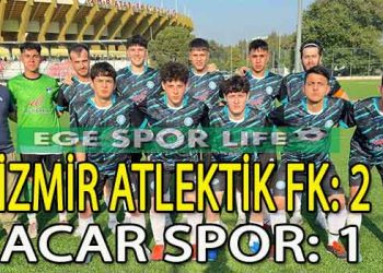 İZMİR ATLETİK FK, YARIŞI BIRAKMIYOR