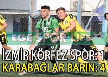 KARABAĞLAR BARINSPOR, İLK GALİBİYETİNİ ALDI