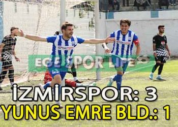 İZMİRSPOR, YUNUS EMRE BELEDİYESPOR’U ELİ BOŞ GÖNDERDİ