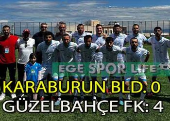 GÜZELBAHÇE FK, TAMAMLANAMAYAN MAÇI KAZANMASINI BİLDİ