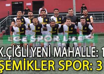 ŞEMİKLERSPOR DEPLASMANDA GALİP GELDİ VE HAFTAYI LİDER TAMAMLADI