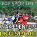 ÜLKÜSPOR, KONAK ESENTEPE ENGELİNİ 6 GOLLE AŞTI