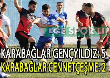 KARABAĞLAR GENÇYILDIZ, 3 PUANI 5 GOLLE ALDI