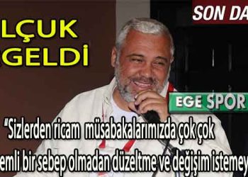 SELÇUK ERGELDİ’DEN MAÇ PROGRAMLARI HAKKINDA AÇIKLAMA