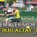 LİDER ŞEMİKLERSPOR, FİKRİ ALTAY ENGELİNİ AŞMASINI BİLDİ