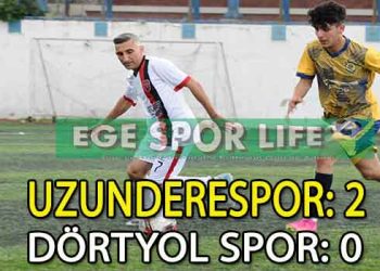 UZUNDERESPOR, LİDERLİĞİ BIRAKMADI