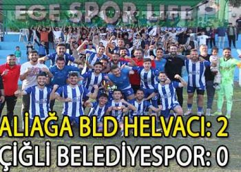 ALİAĞA HELVACI, ÇİĞLİ BELEDİYESPOR’U ELİ BOŞ GÖNDERDİ
