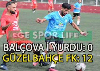 GÜZELBAHÇE FK’DAN GOL YAĞMURU