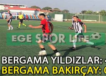 BERGAMA YILDIZLAR ZİRVE YARIŞINA DEVAM ETTİ