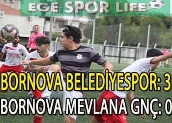 BORNOVA BELEDİYESPOR, ŞAMPİYONLUĞA KOŞUYOR