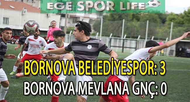 BORNOVA BELEDİYESPOR, ŞAMPİYONLUĞA KOŞUYOR