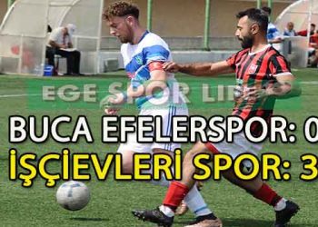 İŞÇİEVLERİSPOR, YARIŞI BIRAKMIYOR