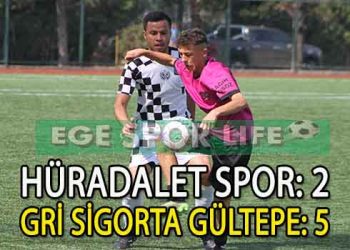 GRI SİGORTA GÜLTEPE 3 PUANI 5 GOLLE ALDI