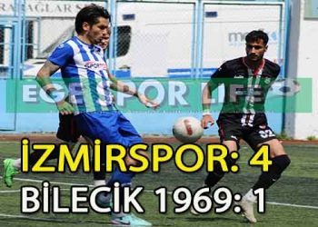 İZMİRSPOR, LİGİN SON MAÇINDA BİLECİK’İ MAĞLUP ETTİ