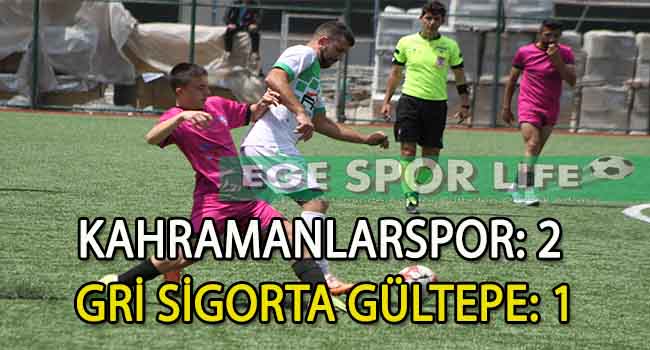 KAHRAMANLAR ZORLU MAÇI KAZANMASINI BİLDİ