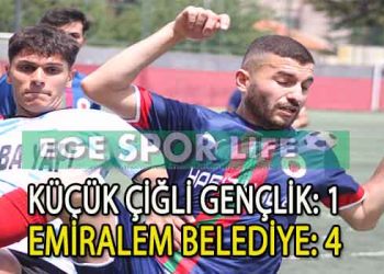 EMİRALEM BELEDİYESPOR, 3 PUANI 4 GOLLE ALDI