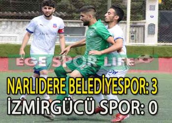 NARLIDERE BELEDİYESPOR, SON MAÇA BIRAKTI