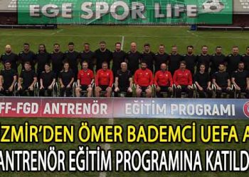 2023-2024 SEZONU, UEFA A27 GRUBU EĞİTİMİ 1 ETABI TAMAMLANDI