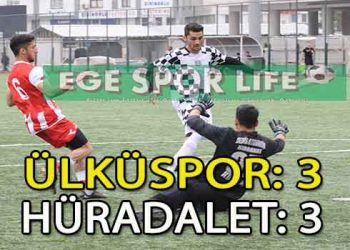LİDER ÜLKÜSPOR, HÜRADALET ENGELİNİ AŞAMADI