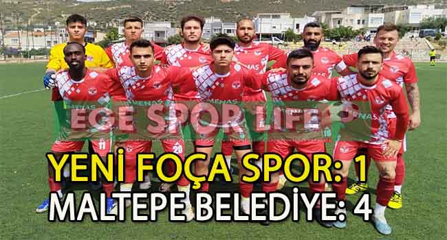 MALTEPE BELEDİYESPOR, FOÇA DEPLASMANINDAN 3 PUANLA DÖNDÜ