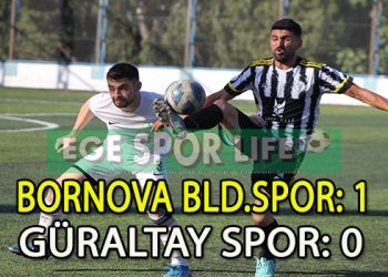 BORNOVA BELEDİYE TEK GOLLE 3 PUANI ALDI VE HAFTADA LİDERLİĞİ KAPTI