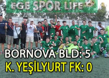 BORNOVA BELEDİYESPOR’DA SÜPER OLDU