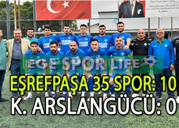 ŞAMPİYON EŞREFPAŞA 35 SPOR, PLAY-OFF’LARA HAZIR