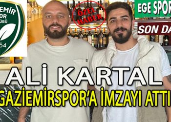 GAZİEMİRSPOR, SEZONA ERKEN BAŞLADI VE İLK TRANSFERİNİ ALİ KARTAL İLE GERÇEKLEŞTİRDİ