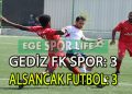 GEDİZ FK, ALSANCAK FUTBOL İLE YENİŞEMEDİ