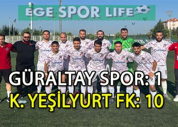 KARABAĞLAR YEŞİLYURT FK’DAN FARKLI SKOR