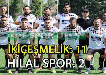 İKİÇEŞMELİKSPOR’DAN FARKLI SKOR