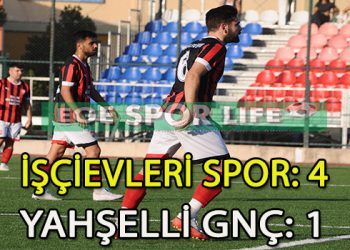 İŞÇİEVLERİSPOR İLK GALİBİYETİNİ ALDI VE SON HAFTAYA UMUDUNU BIRAKTI
