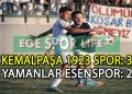 YAMANLARSPOR, SON DAKİKADA KEMALPAŞA 1923’E YENİLDİ