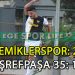 ŞEMİKLERSPOR, SON MAÇA BIRAKTI
