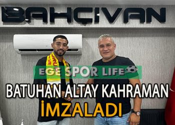 BAHÇIVAN GRUP BAYINDIRSPOR, BATUHAN’A İMZAYI ATTIRDI