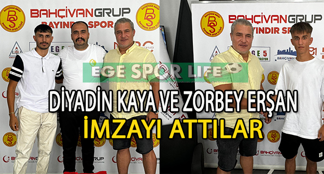 GENÇ YETENEKLER BAHÇIVAN GRUP BAYINDIRSPOR’DA