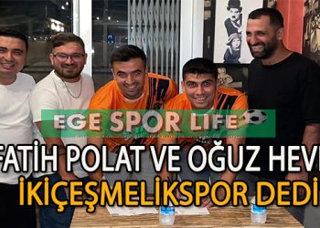 AYRILMAZ İKİLİ, İKİÇEŞMELİKSPOR’DA