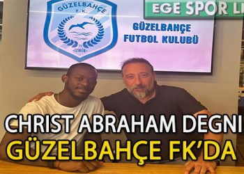 GÜZELBAHÇE FK, ABRAHAM’I RENKLERİNE BAĞLADI