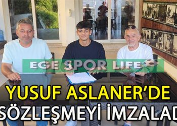BALÇOVA BELEDİYE TERMAL, GENÇ DEFANS OYUNCUSUNU YUSUF’U BIRAKMADI