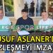 BALÇOVA BELEDİYE TERMAL, GENÇ DEFANS OYUNCUSUNU YUSUF’U BIRAKMADI